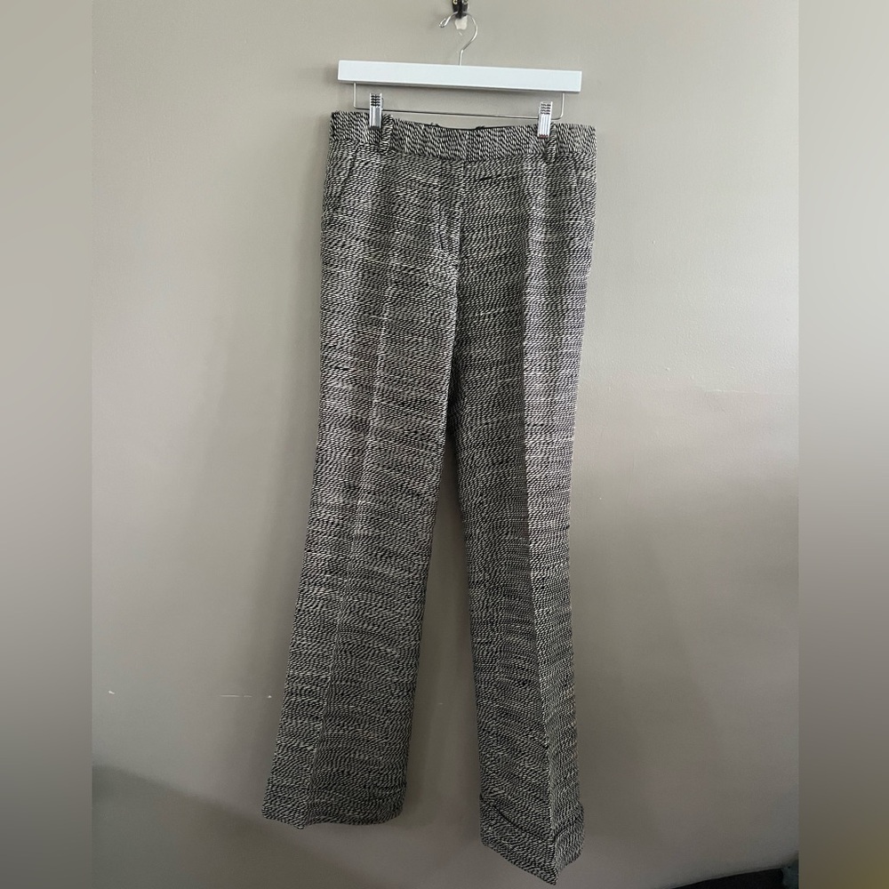 3.1 Phillip Lim Wool Silk Pants - Dress Pants Size 6 Tan Black Tweed